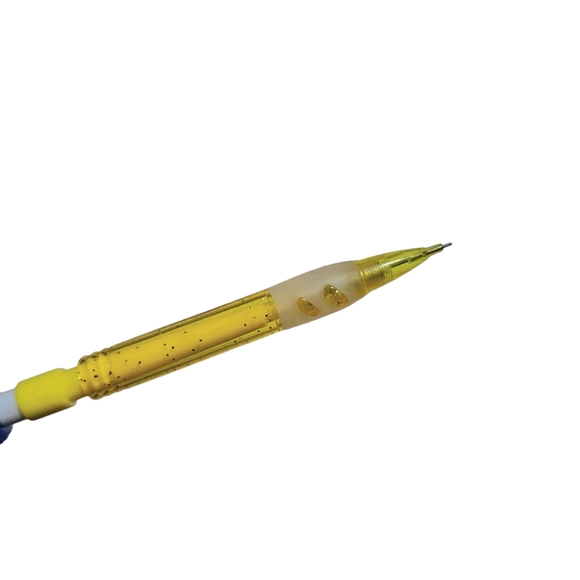 Virgen De Guadalupe Custom Beaded Mechanical Pencil Topper Yellow - Picture 3 of 5